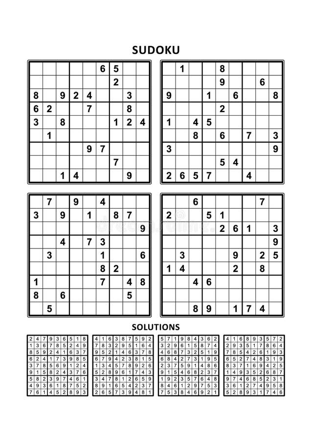 870+ Sudoku Puzzles Stock Illustrations, Royalty-Free Vector Graphics &  Clip Art - iStock