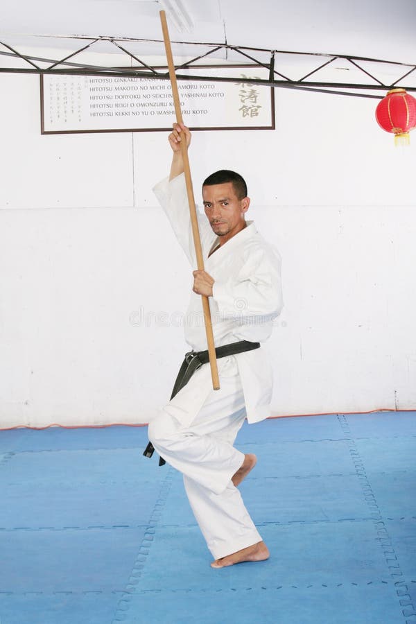 First Degree Black Belt Stick Fighting. Stock Photo, Picture and Royalty Free Image. Image 2433933.