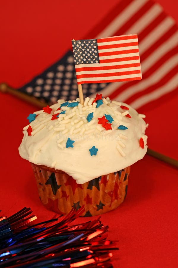 Fourth of July Cupcake stock photo. Image of cupcakes - 2686366