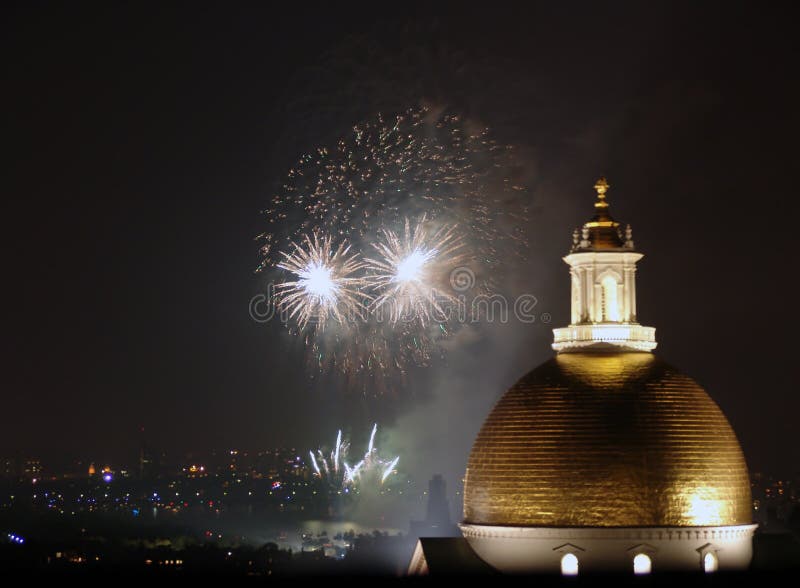 Fourth of July Fireworks in Boston 2006