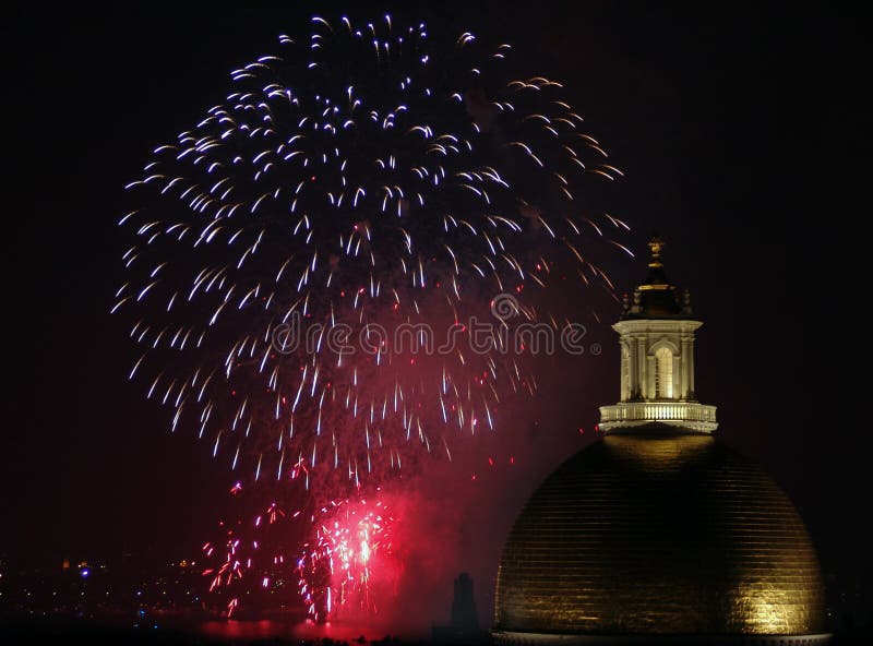 Fourth of July Fireworks in Boston 2006