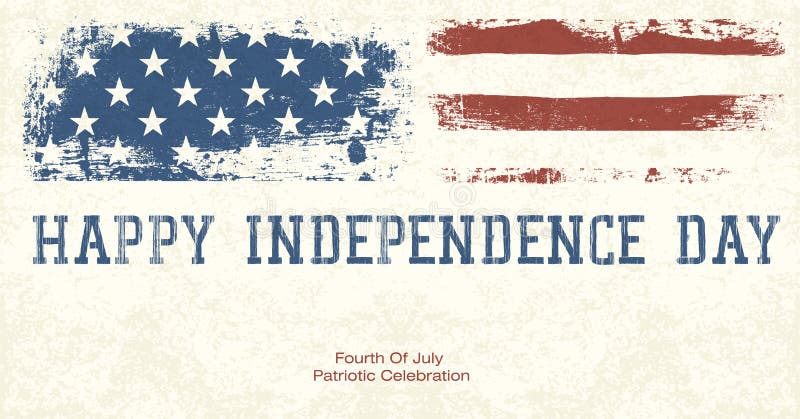 Fourth Of July Patriotic Celebration Background. royalty free illustration Fourth Of July Patriotic Celebration Background. royalty free illustration