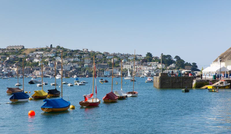 Fowey Cornualha Inglaterra Reino Unido foto de stock Fowey Cornualha Inglaterra Reino Unido foto de stock