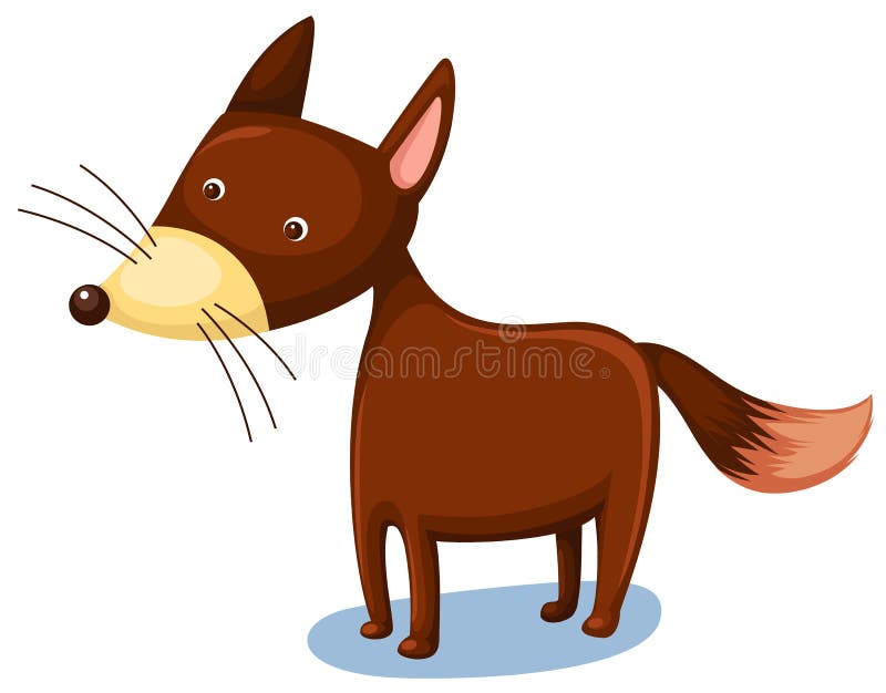 Download Fox stock vector. Illustration of funny, vector, illustration - 13185425