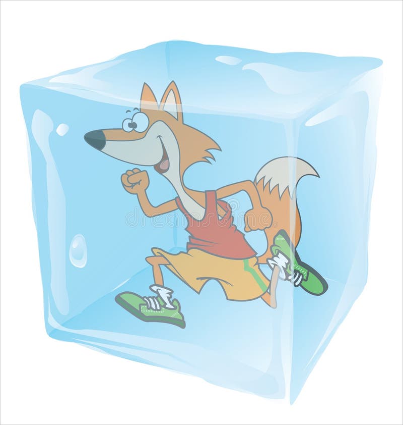 fox running animation