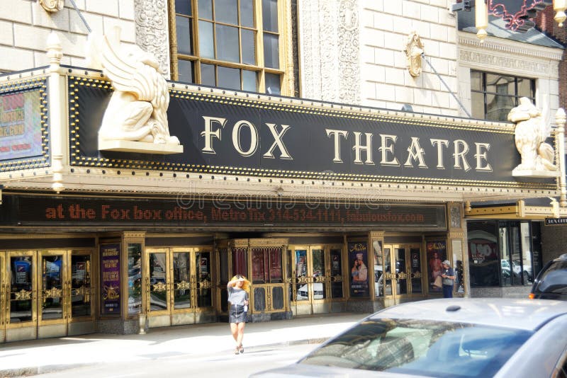 Fabulous Fox Theatre In St. Louis Stock Photo - Image of missouri, grand: 113311288