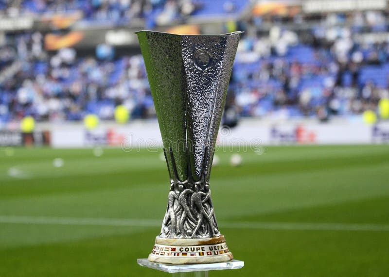 Europa league trophy Cut Out Stock Images & Pictures - Alamy