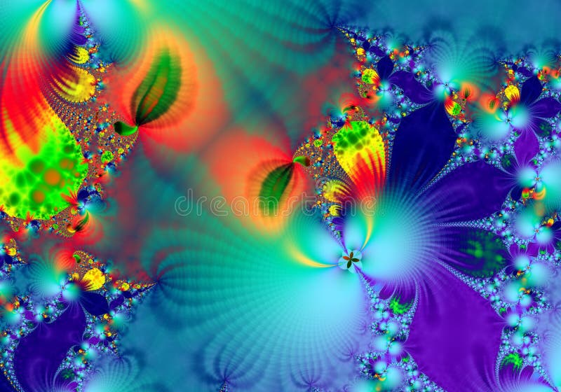 Fractal - 4 royalty free illustration Fractal - 4 royalty free illustration