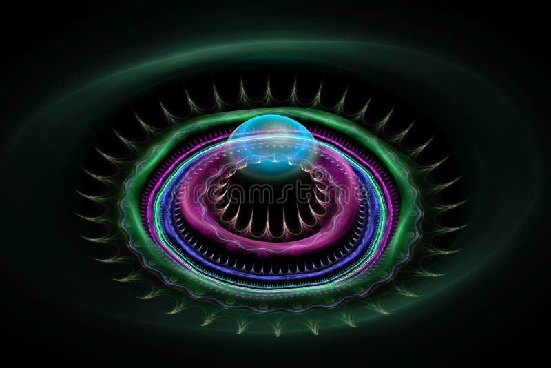 Fractal abstrakta ilustracja royalty ilustracja Fractal abstrakta ilustracja royalty ilustracja