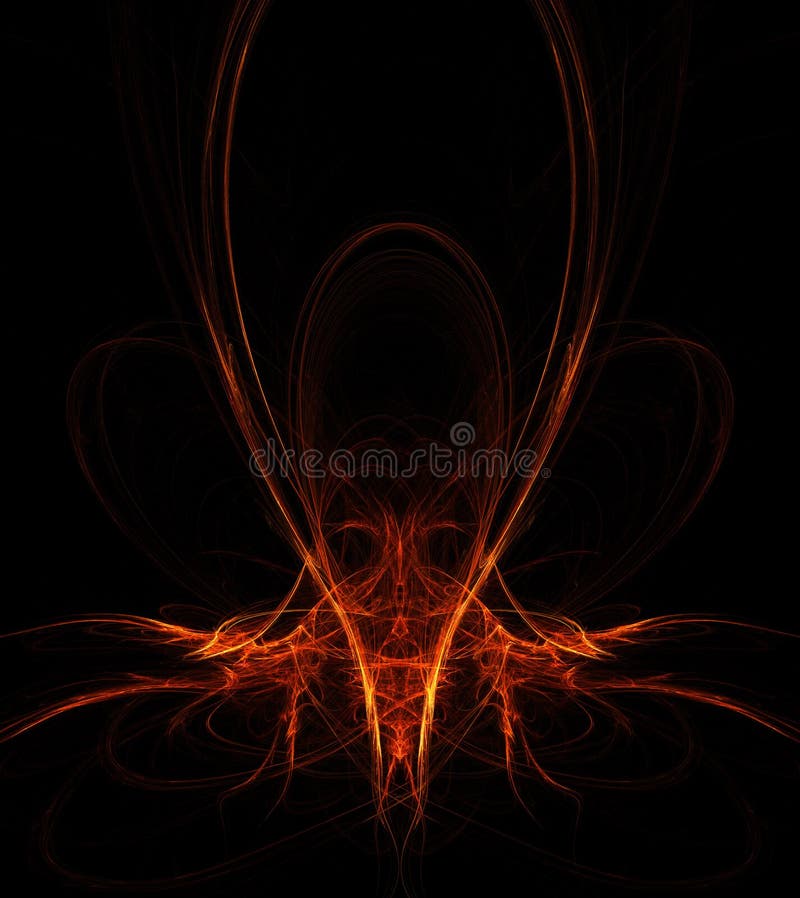 Fractal achtergrond vector illustratie Fractal achtergrond vector illustratie