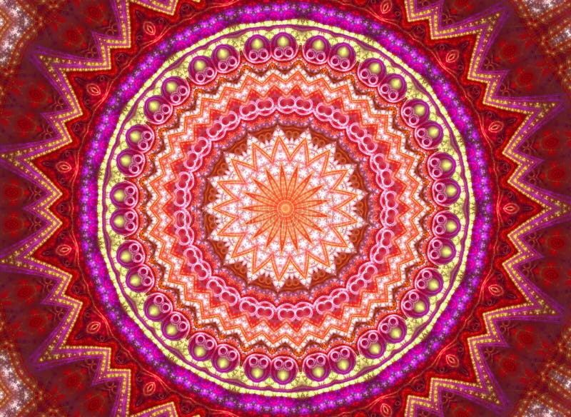 Fractal achtergrond royalty-vrije illustratie Fractal achtergrond royalty-vrije illustratie
