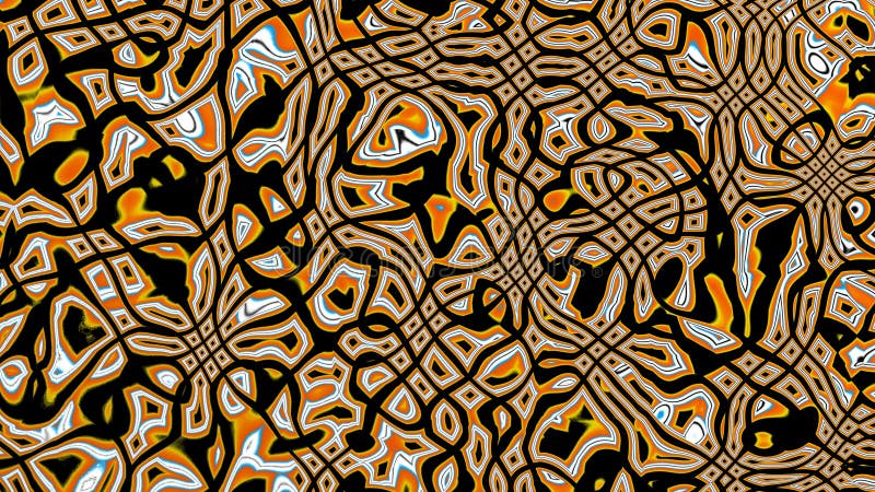 Fractal complex patterns - Mandelbrot set detail, digital artwork for creative graphic royalty free illustration