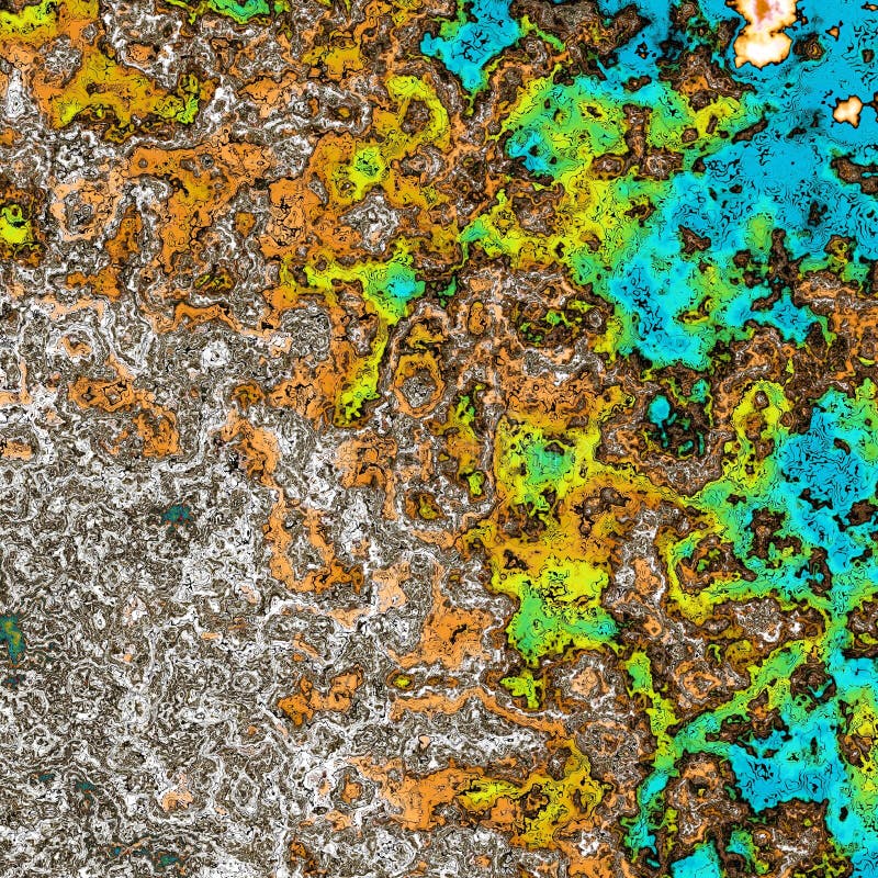 Fractal complex patterns - Mandelbrot set detail, digital artwork for creative graphic vector illustration