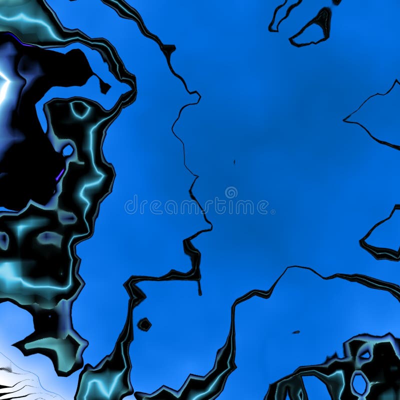Fractal complex patterns - Mandelbrot set detail, digital artwork for creative graphic royalty free illustration