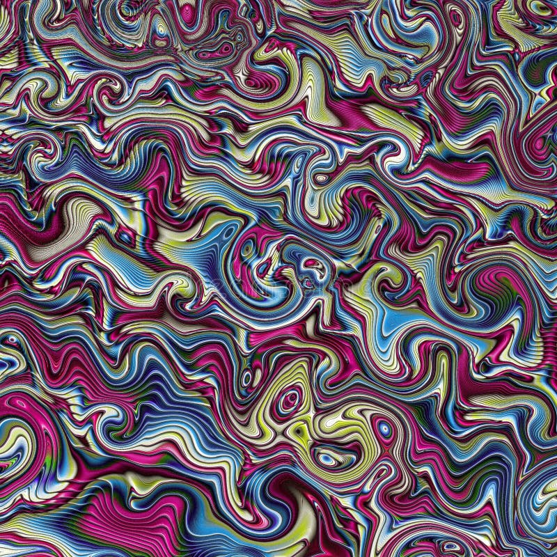 Fractal complex patterns - Mandelbrot set detail, digital artwork for creative graphic stock illustration