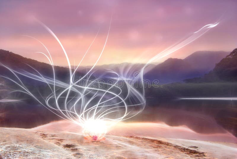 Fractal light stock photos Fractal light stock photos
