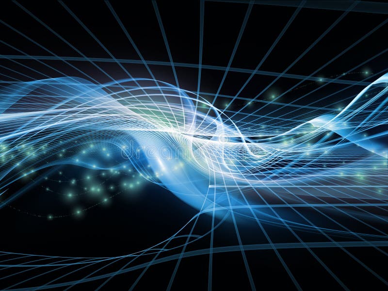 Fractal Realms Propagation royalty free illustration