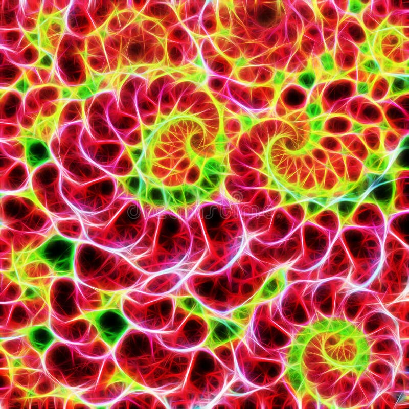 Fractal Drát Plamene Digitální Moderního umění, skvělé pro pozadí, blahopřání, wall art, nebo stationay, mnoho použití pro to.