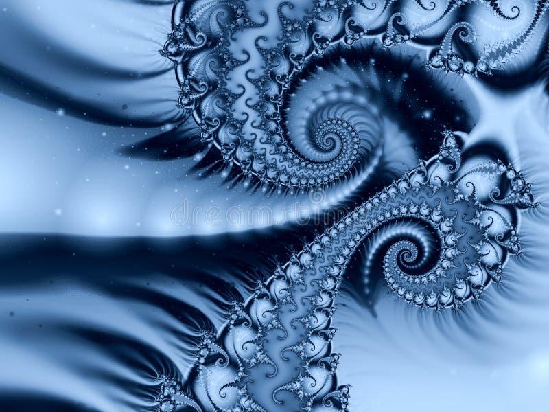 fractal zimny wzór ilustracja wektor fractal zimny wzór ilustracja wektor