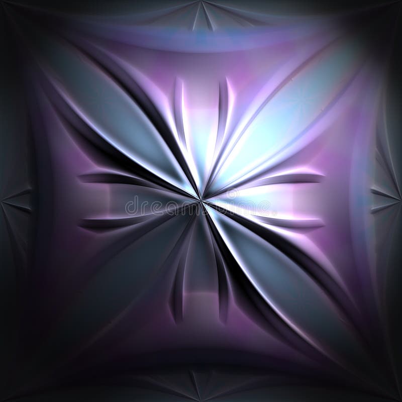 Fractal λουλούδι διανυσματική απεικόνιση Fractal λουλούδι διανυσματική απεικόνιση