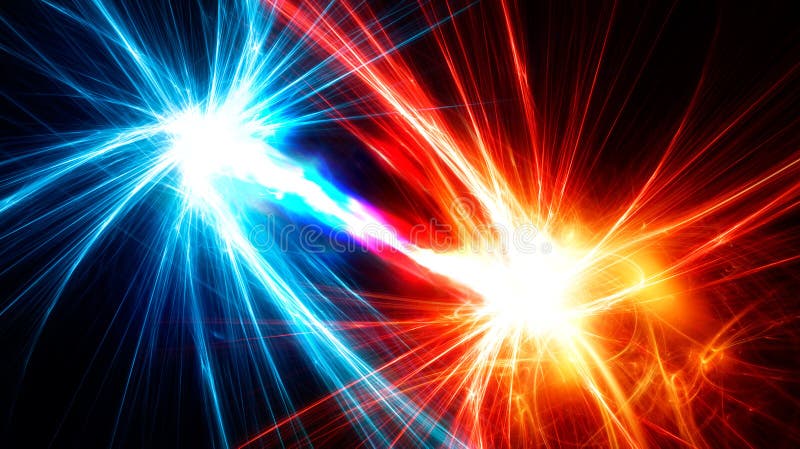 Fractales abstraites avec le flux d'énergie entre elles illustration libre de droits Fractales abstraites avec le flux d'énergie entre elles illustration libre de droits