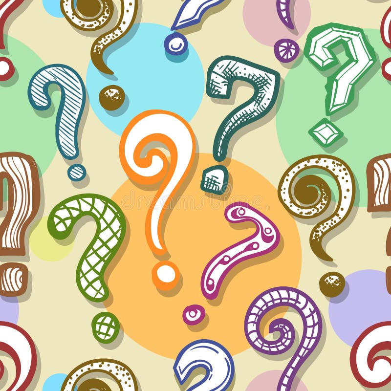 Frage Mark Background lizenzfreie abbildung