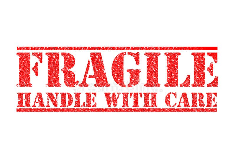 Fragile Handle With Care Stock Illustration Illustration Of Document