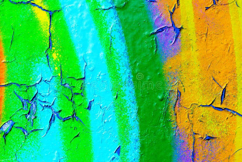 Fragment de fond coloré de graffitis illustration libre de droits