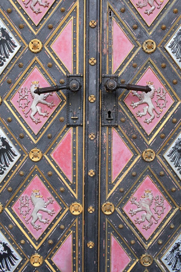 Fragment of door of the cathedral