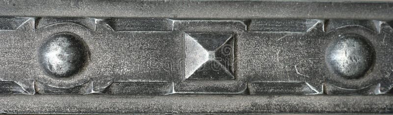 Fragment metalic door