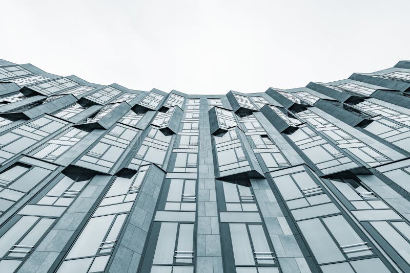Fragment of modern architecture. stock photography