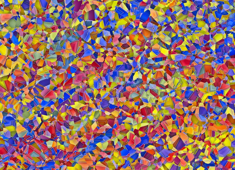 Fragment of broken stained glass multicolored window background. Fragment of broken stained glass multicolored window background