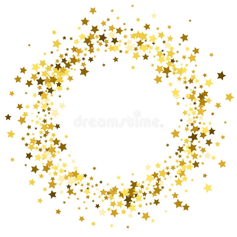 Frame or border of stars stock vector. Illustration of magic - 114246353