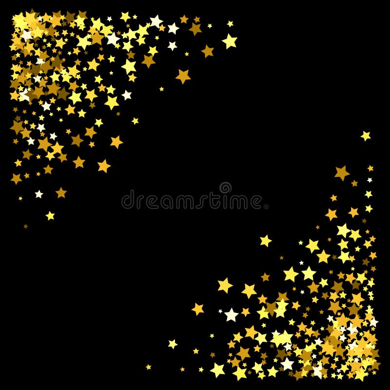 Frame or border of stars stock vector. Illustration of party - 109413896