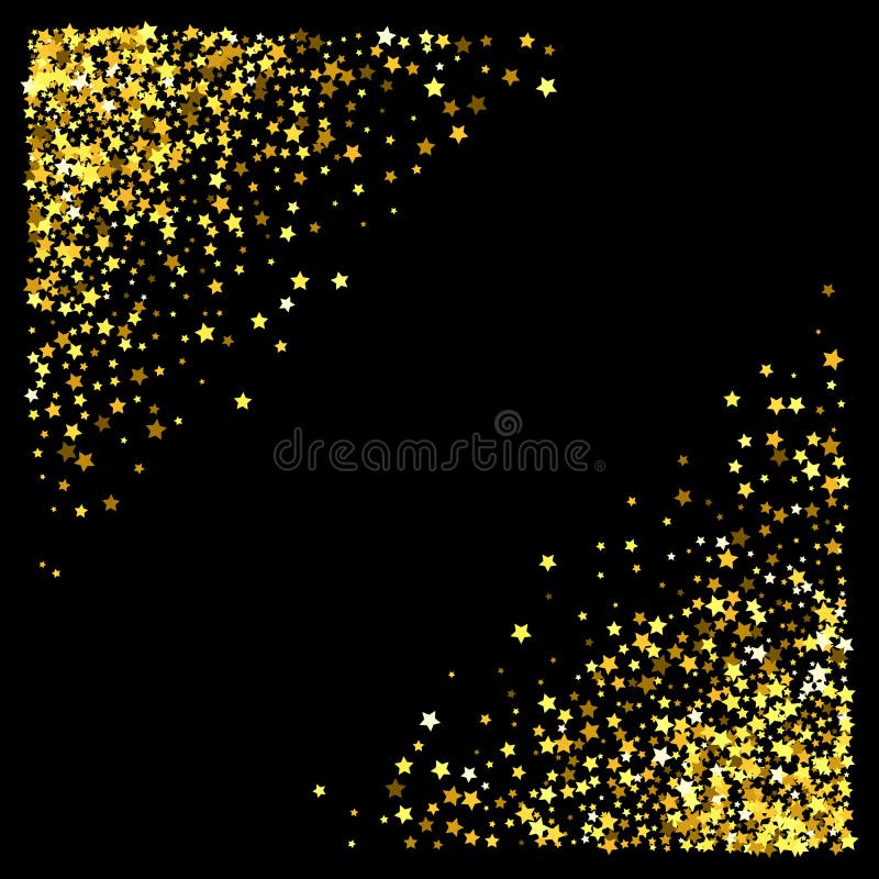 Frame or border of stars stock vector. Illustration of glow - 112844188