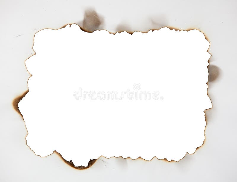 Estrutura queimada em papel foto de stock royalty free