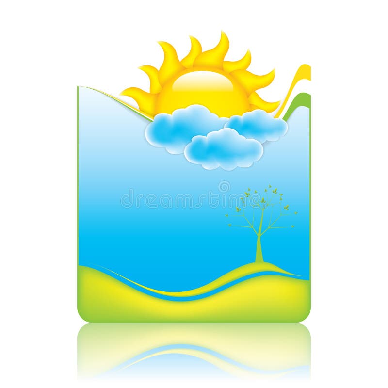 Armação de óculos ilustração stock