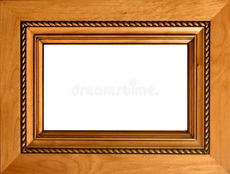 Frame de madeira cinzelado