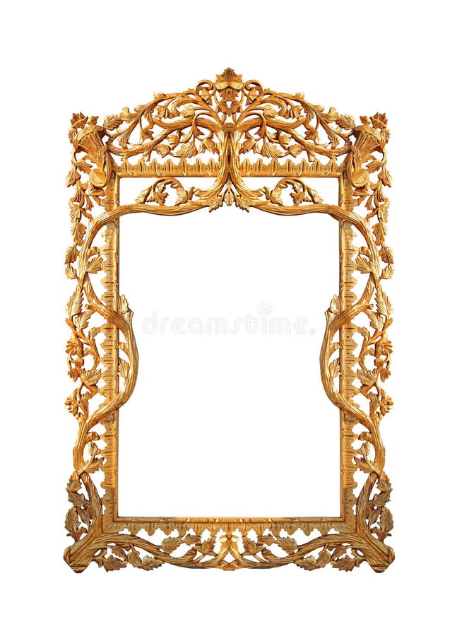 Frame decorative gold stock image. Image of antique, golden 47872673