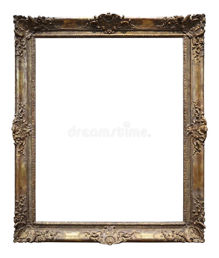Frame do ouro do vintage imagens de stock Frame do ouro do vintage imagens de stock