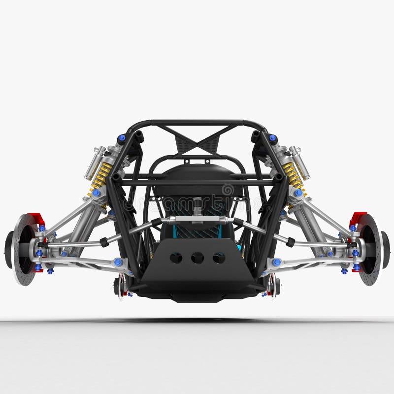 grijs campus top The Frame Frame of the Sports Car is a Buggy with the Basic Design Elements  of the Suspension and the Pilot`s Seat. Stock Illustration - Illustration  of development, lead: 118619622