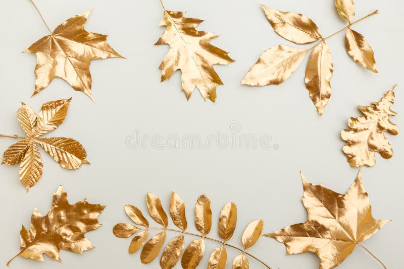 Golden leaves Paper Art & Collectibles