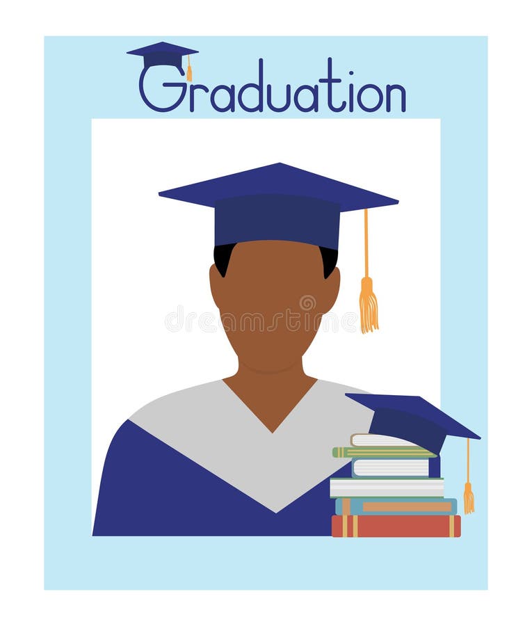 Frame for graduation photo booth props. Graduate student, graduation. Vector illustration stock illustration Frame for graduation photo booth props. Graduate student, graduation. Vector illustration stock illustration