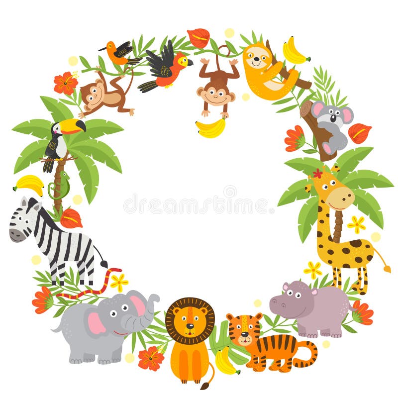 Jungle Animals Set Stock Illustrations – 12,607 Jungle Animals Set Stock  Illustrations, Vectors & Clipart - Dreamstime