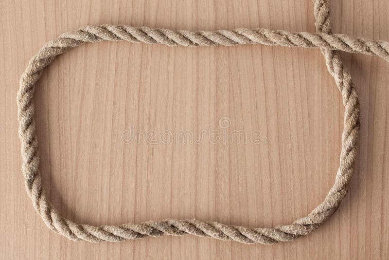 Frame make from rope