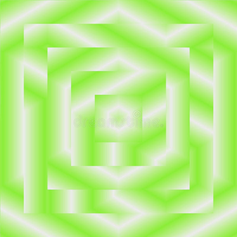 Frame pattern squares retro background with light green rays and white for springcard or banner royalty free illustration Frame pattern squares retro background with light green rays and white for springcard or banner royalty free illustration