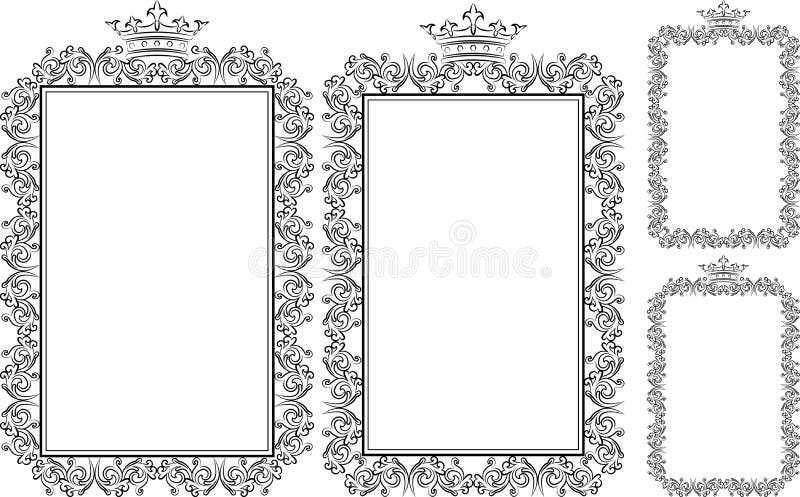 Frame royalty free illustration