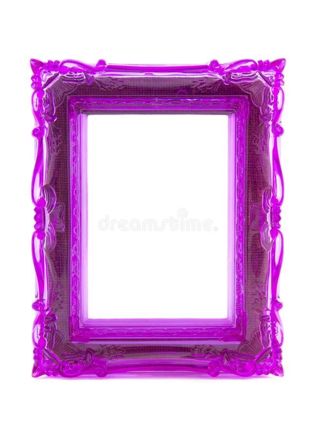 Frame roxo do ornamento imagens de stock royalty free Frame roxo do ornamento imagens de stock royalty free
