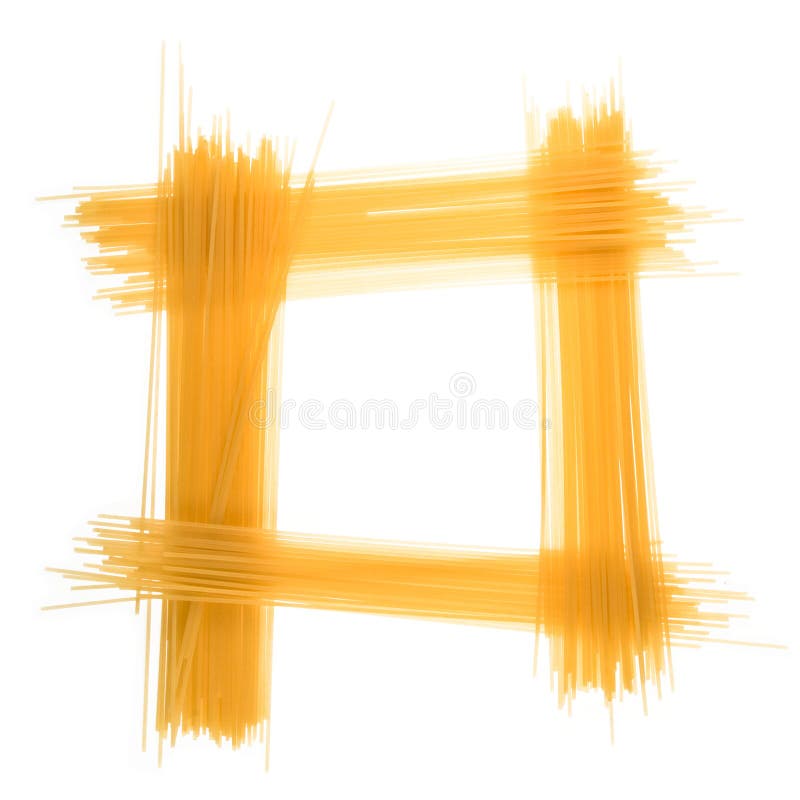 Frame of spaghetti