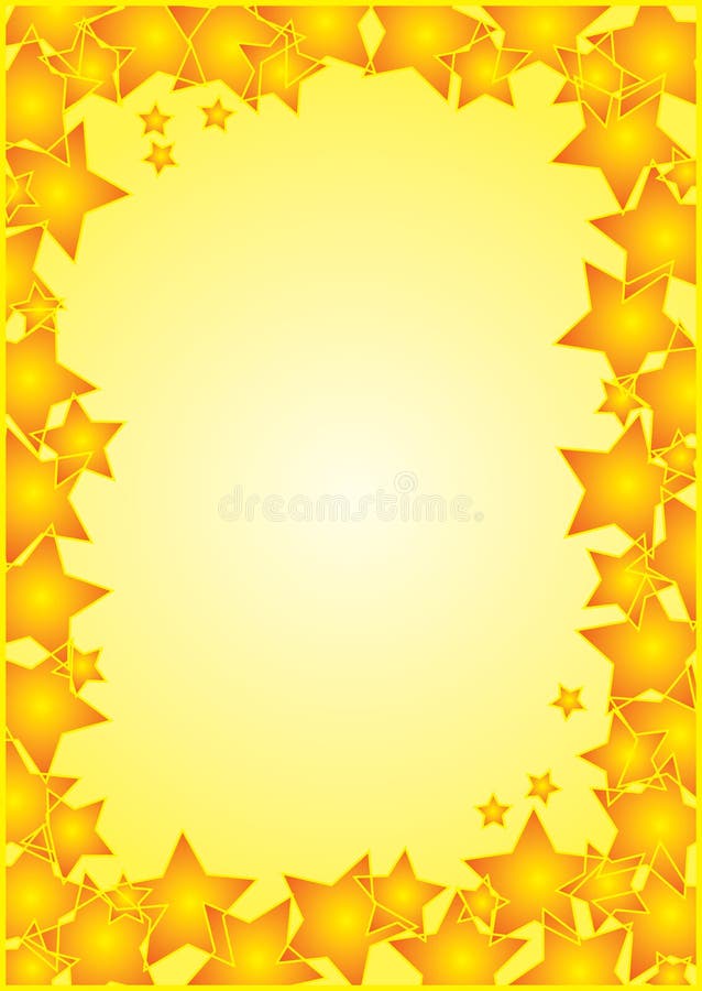 Free Frame With Stars Border Royalty Free Stock Image - 1611546